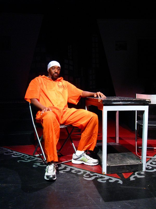 LeShawn Curtis Johnson (Victor Isaac) awaits his parole hearing.